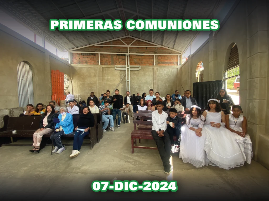 PRIMERAS COMUNIONES 2024-05